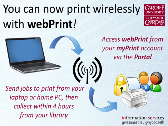 You can now print wirelessly with webPrint!